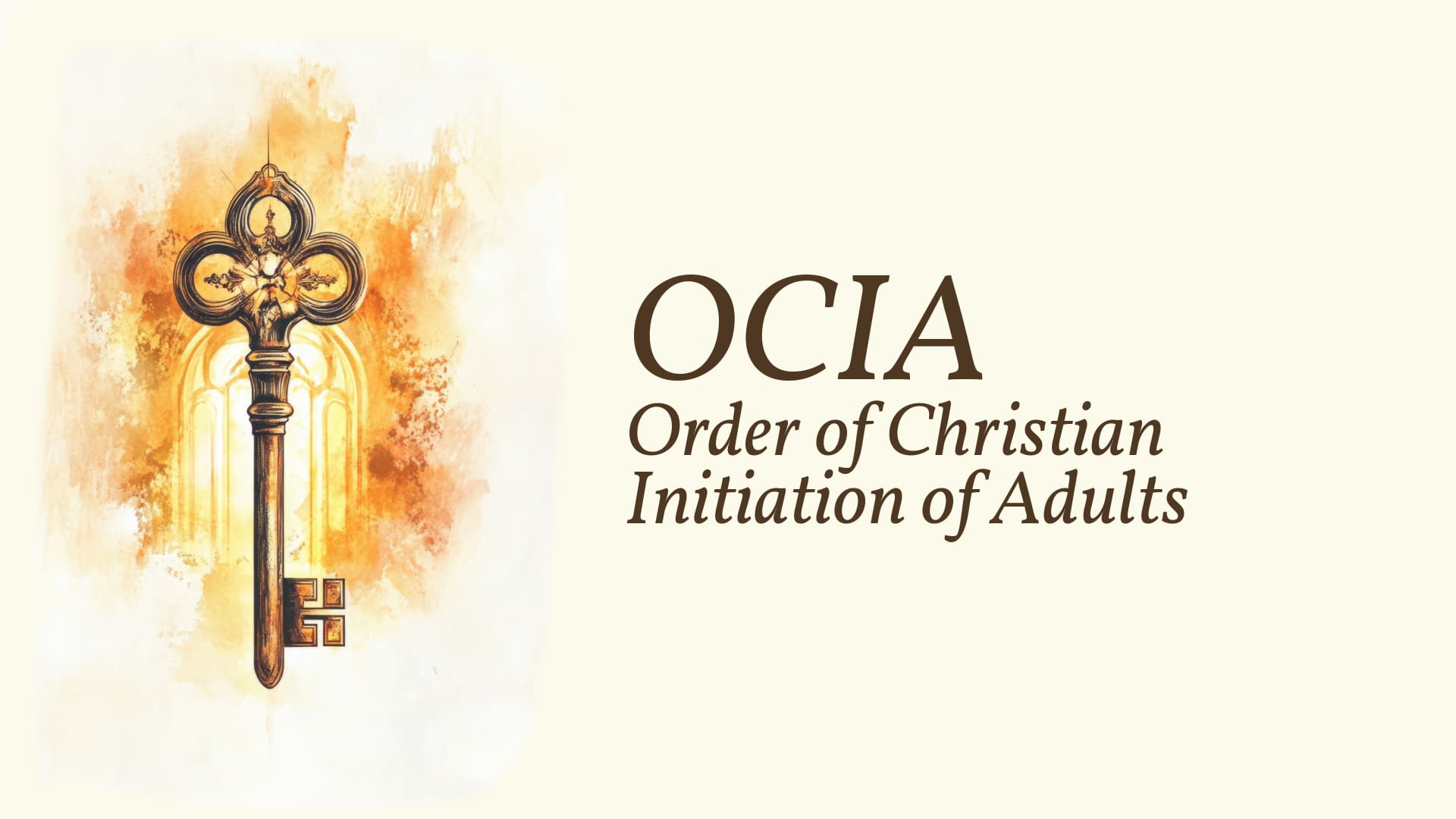 Start Your Journey with OCIA